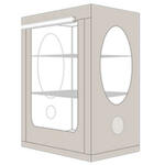 Gesamtansicht - HOMEbox Clonebox Vista - Medium 125x65x120 cm