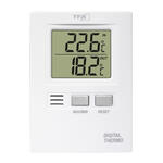 Vorderansicht - Digital Max/Min Thermometer - TFA mit 2 Displays