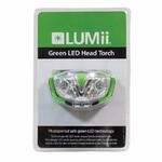 Verpackung - Grünlicht für die Dunkelphase - LUMii Stirnlampe - grün