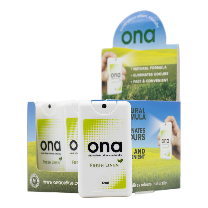 ONA Spray-Fresh Linen Card 12 ml-