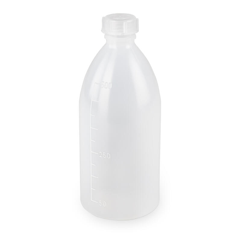 Enghalsflasche mit Deckel-0.5 l
