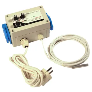 Thermostat- Dimmer inkl. Nachlauf