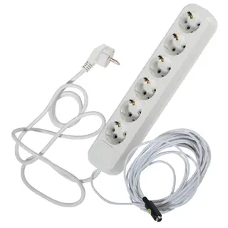 6- fach Steckerleiste 10 A