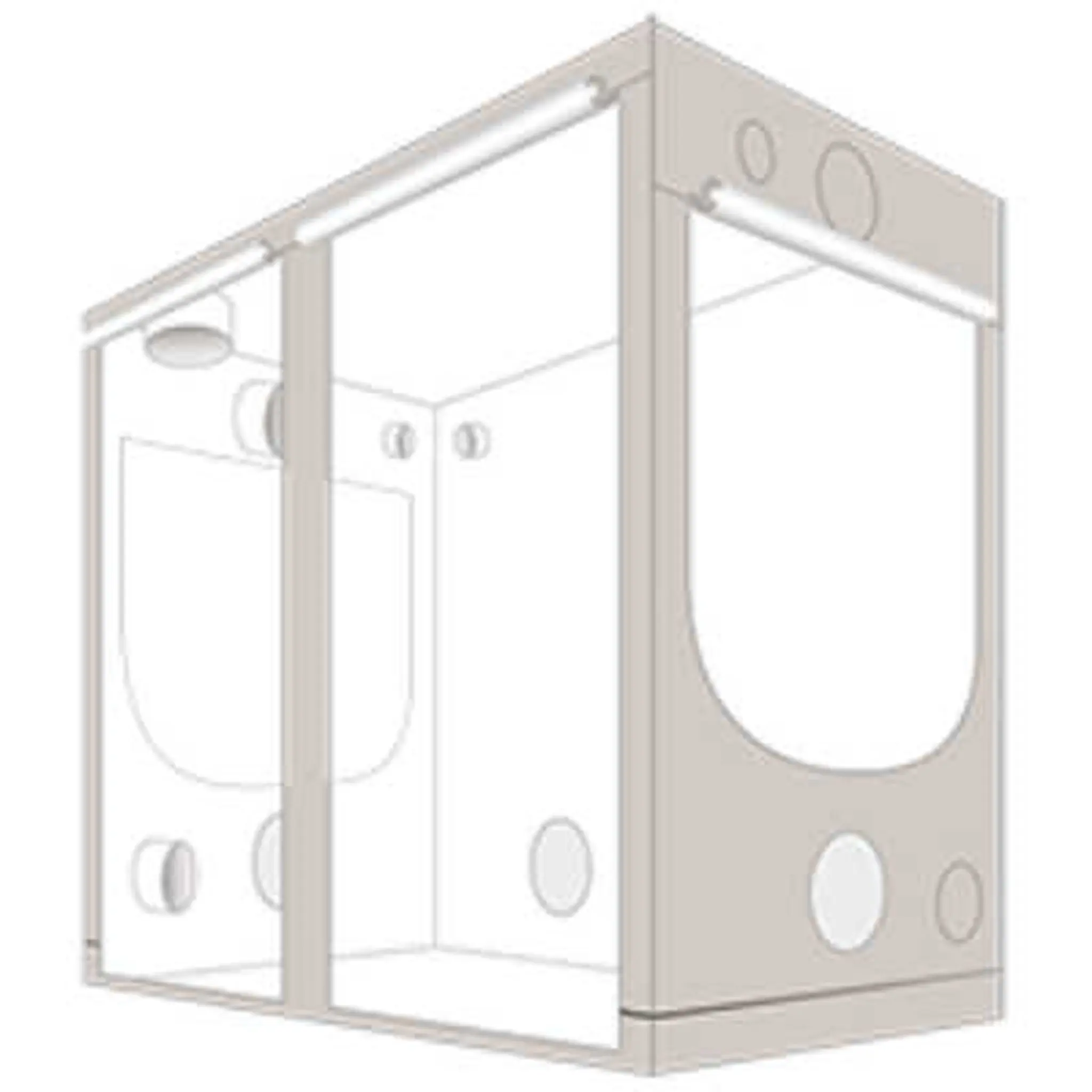 HOMEbox Ambient-R240 240x120x200 cm-Schematische Ansicht