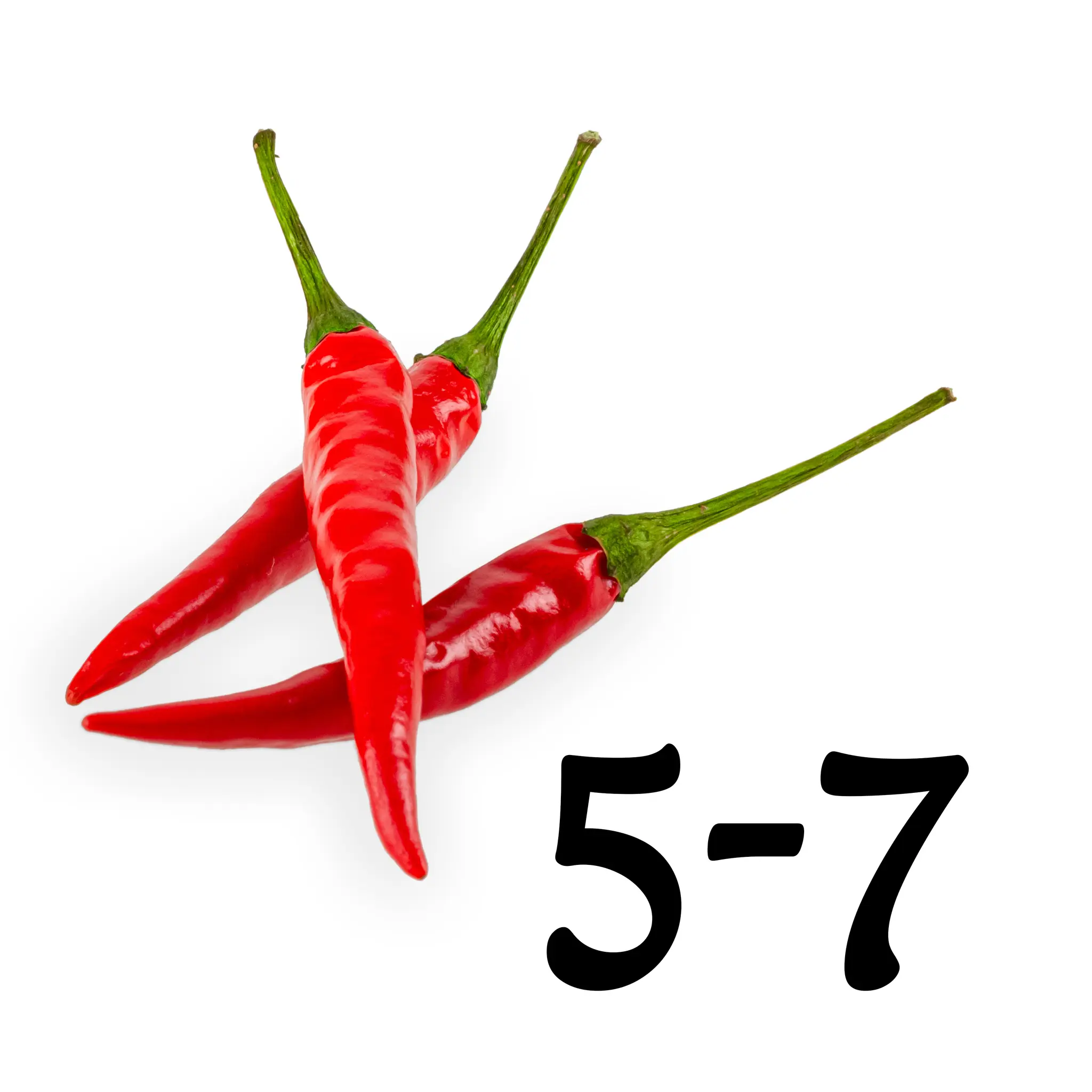 Chili Schärfegrad 5-7-Istagua
