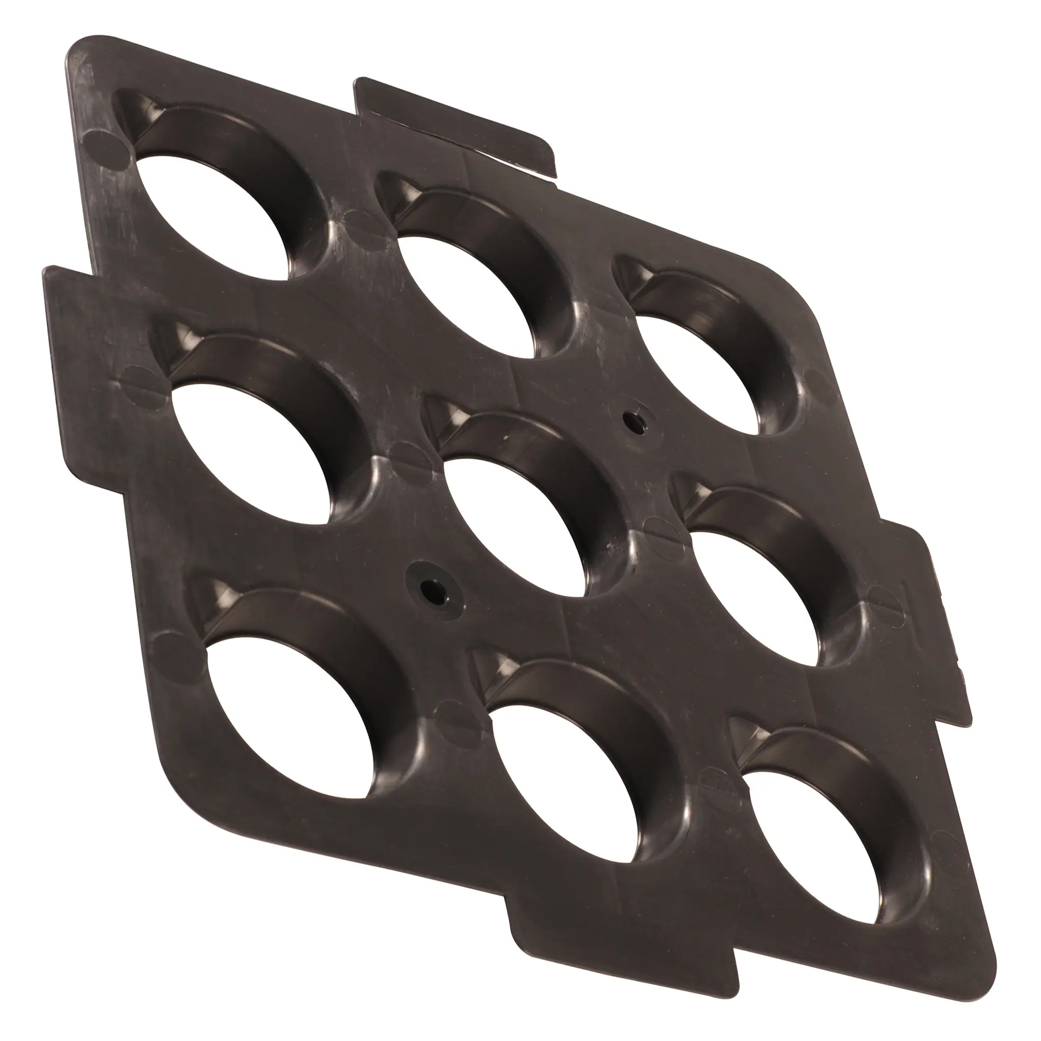 Topf viereckig-Einsatz 9 Löcher x 5cm für 11l Topf