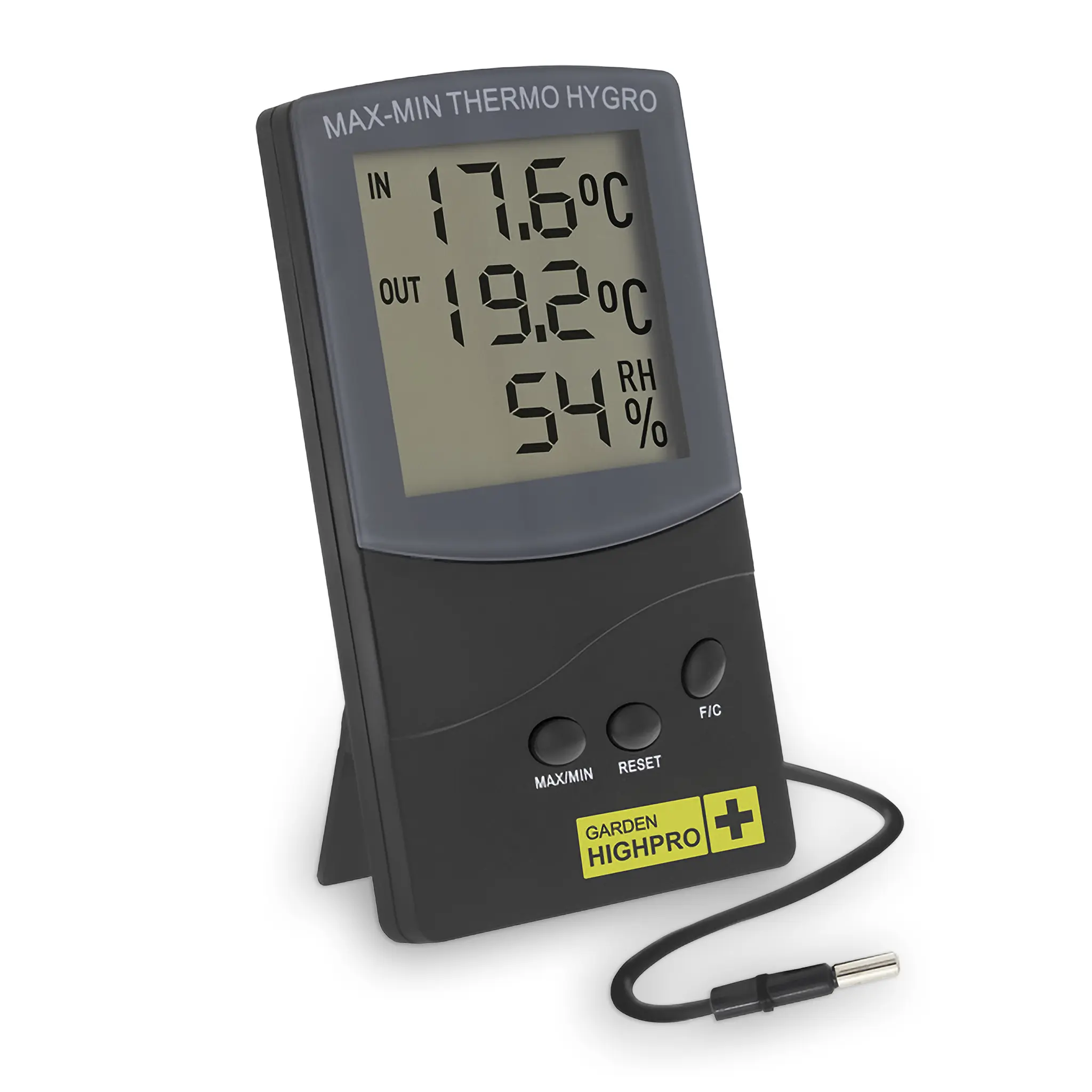 Digital Max/Min Thermo-Hygrometer | greenhope Growshop