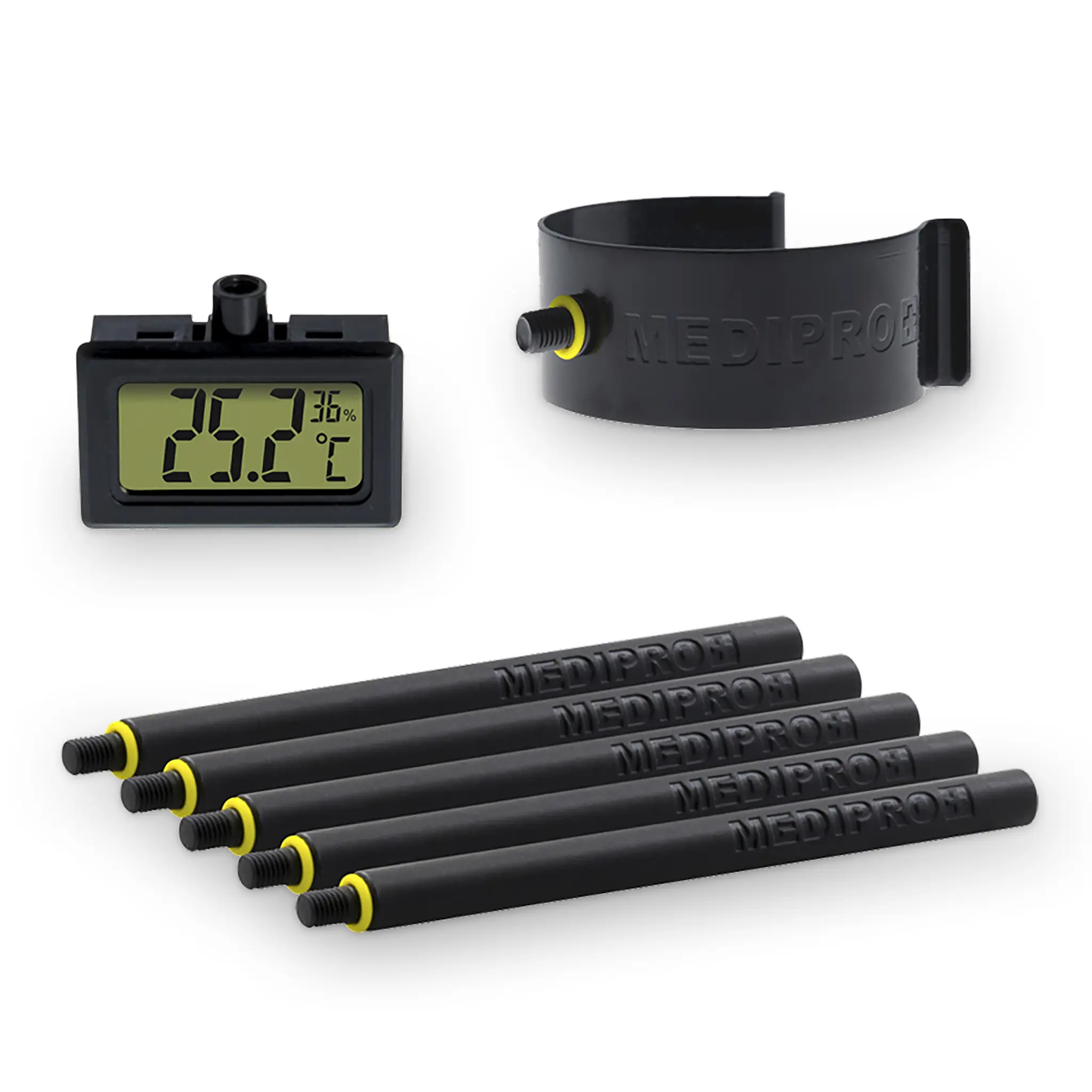 Digital Max/Min Thermo-Hygrometer-GHP MediPro mit Hängevorrichtung