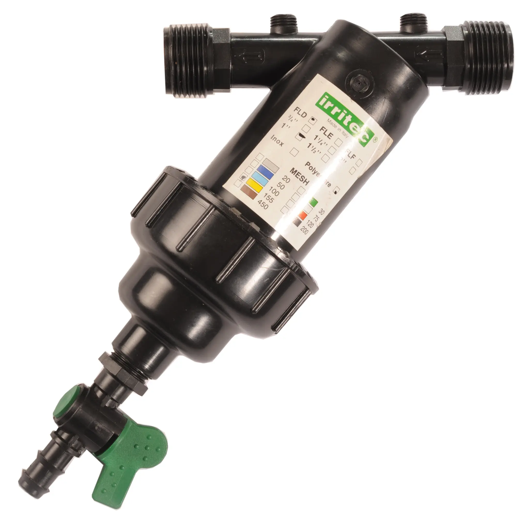 Wasserfilter-2 x 3/4" ml mit Entlüftung