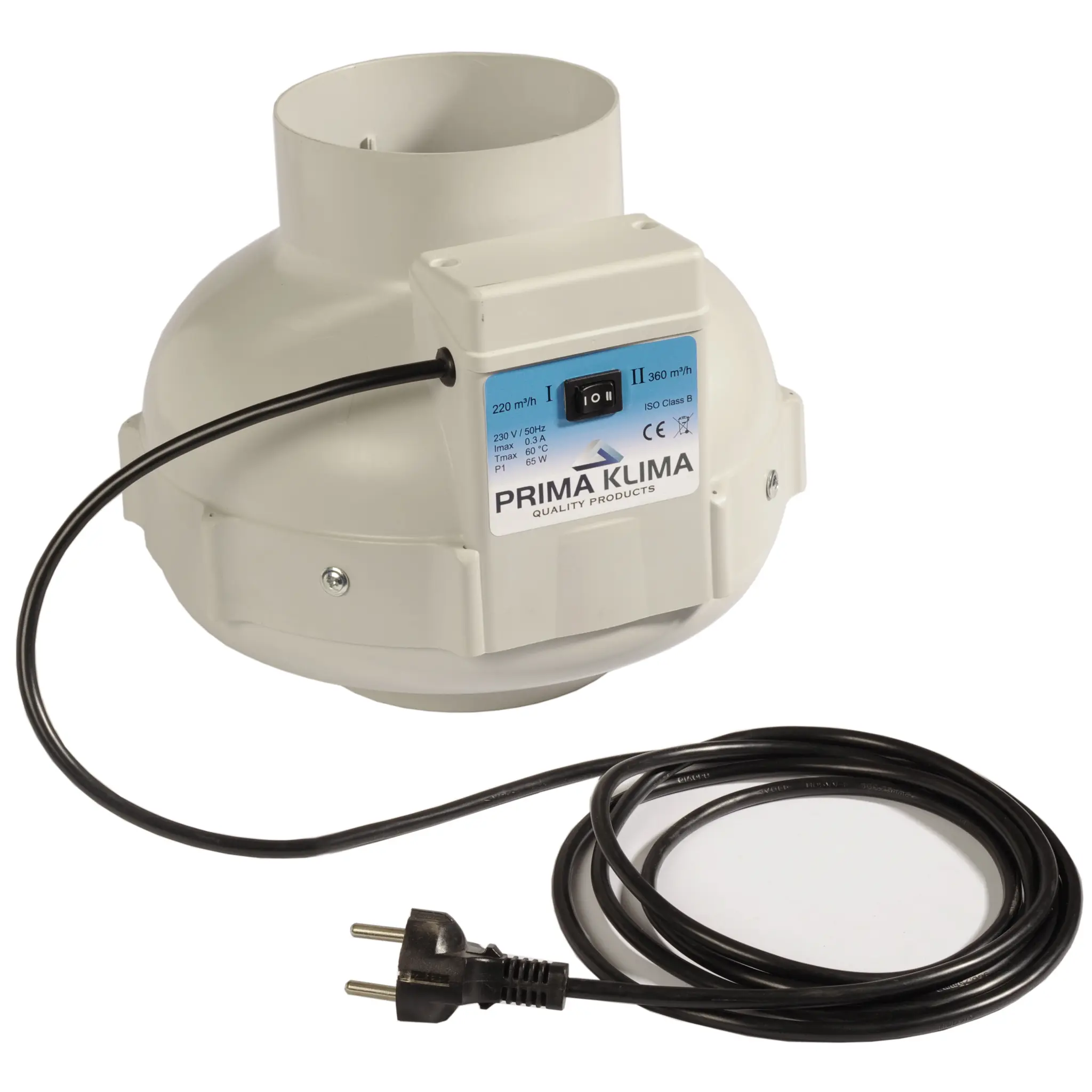Prima Klima AC 2-Stufig-125 / 220 m³ - 400 m³ 45 - 63 W