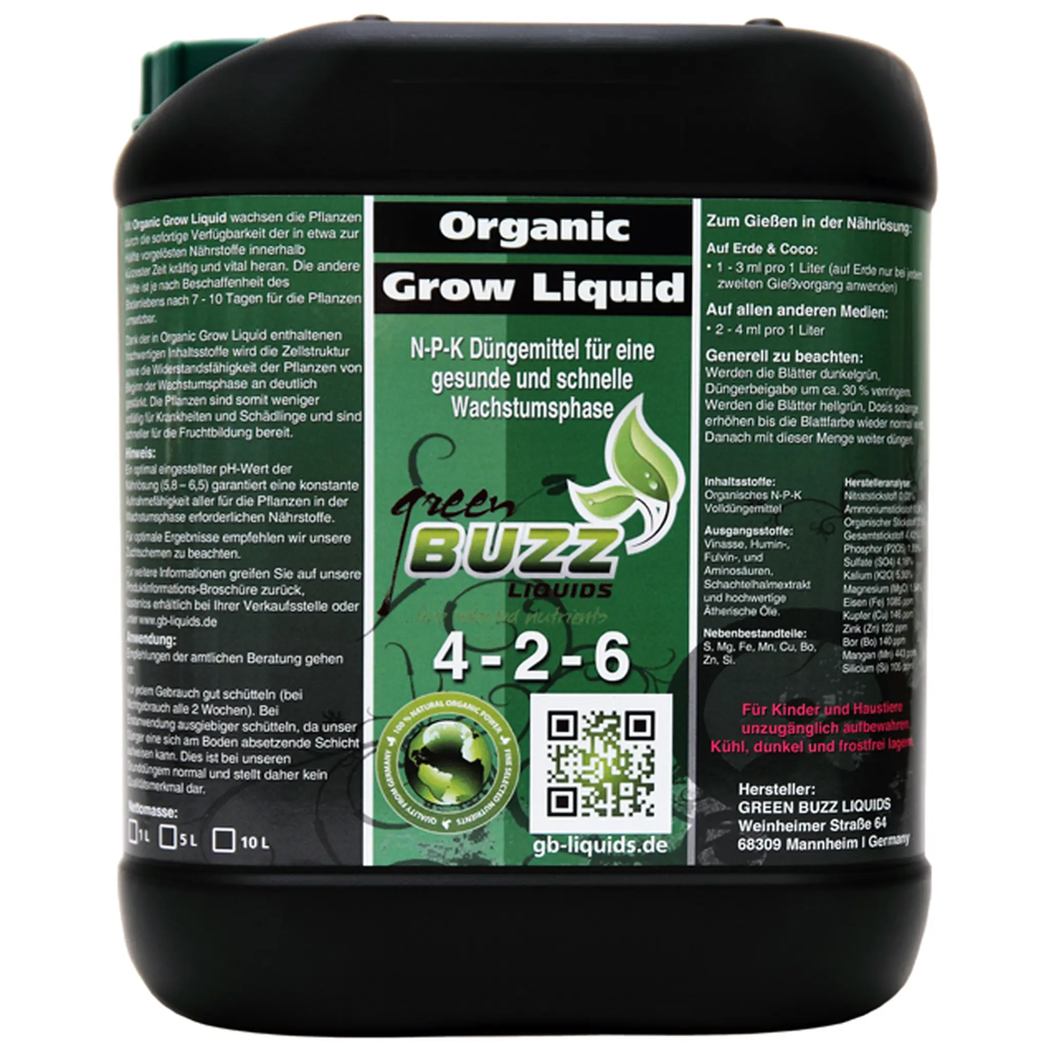 GBL Organic Grow-5 l